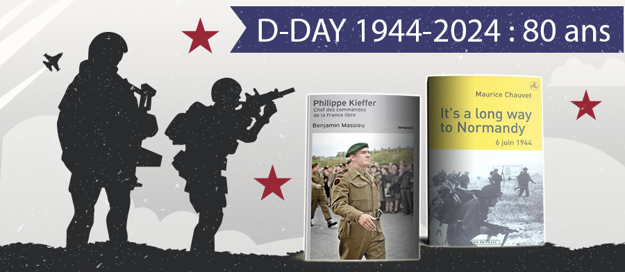 Livres Débarquement Bataille de Normandie 1944 - 2024