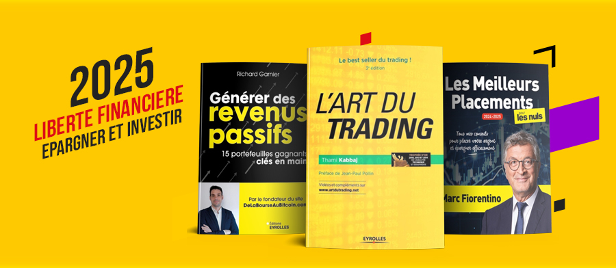 Livres liberté financière Bourse et cryptomonnaies