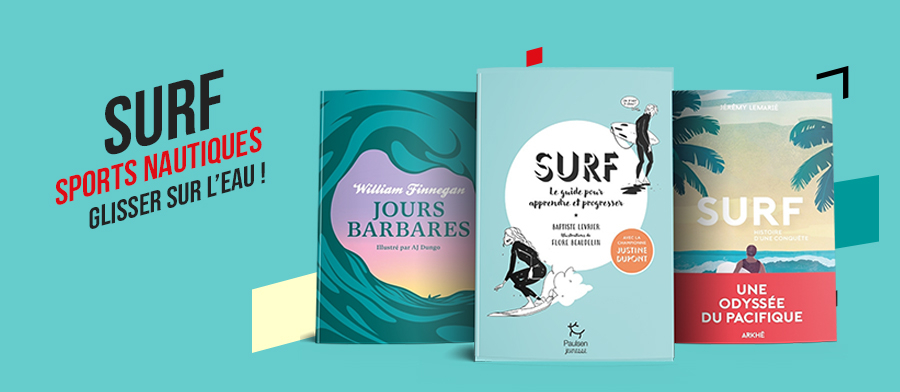 Livres surf et sports nautiques