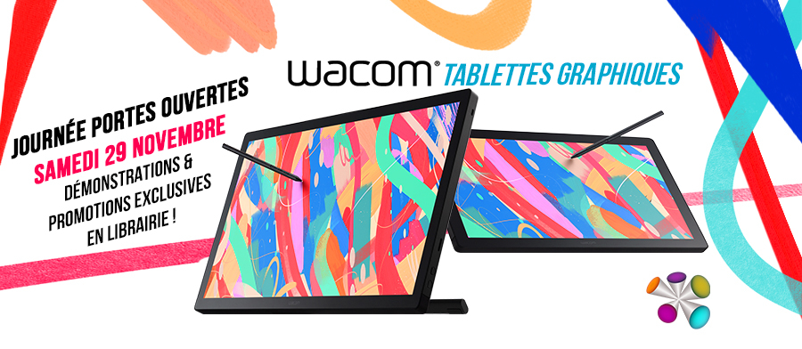 Tablettes WACOM Journées portes ouvertes
