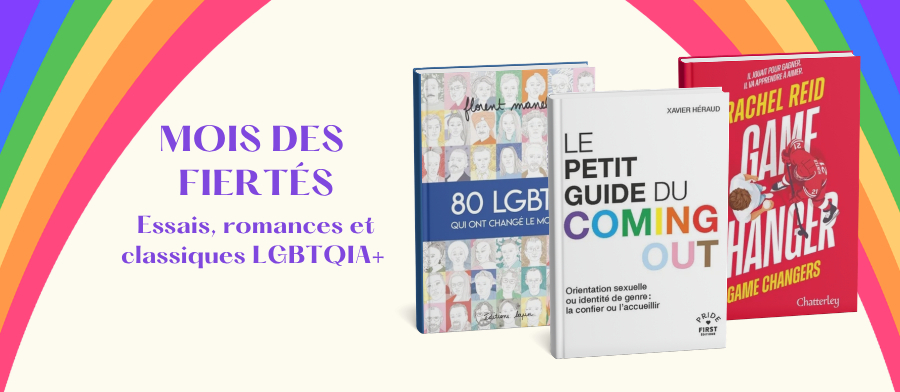 Mois des fiertés - Essais et romans - 2026